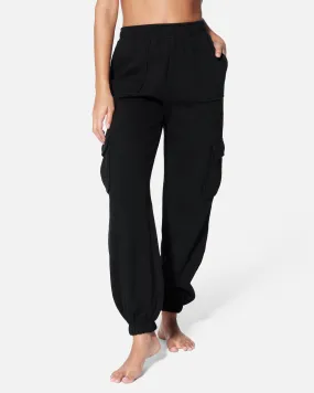 ESSENTIAL FLEECE CARGO JOGGER PANT