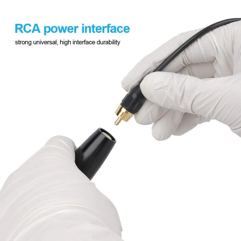 Eyebrows Lips and Scalp RCA Permanent Makeup Rotary Tattoo Gun Machine Pen Tattoo for Cartridge Needles