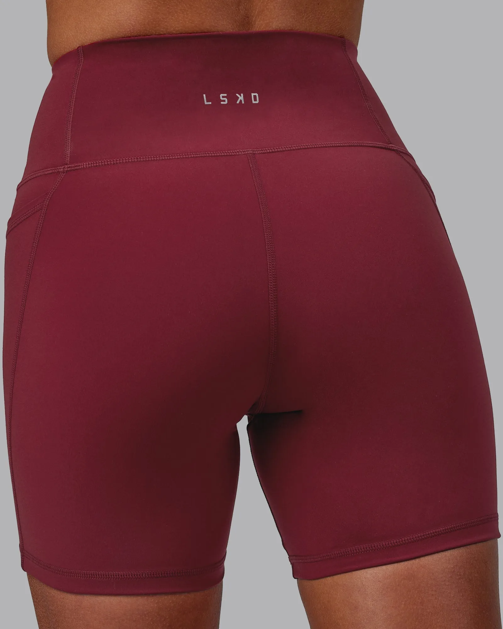 Flux Mid-Length Shorts - Cranberry