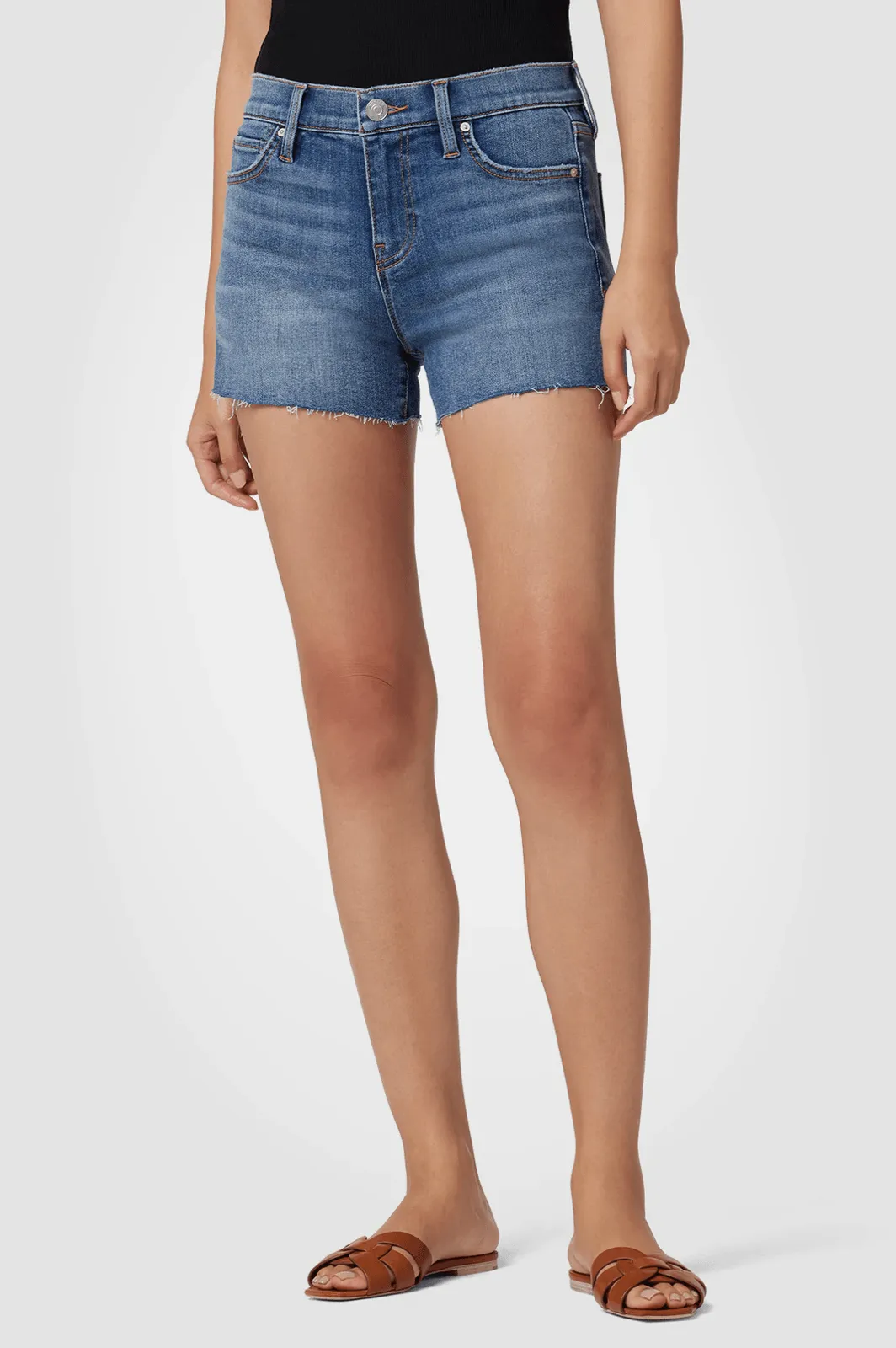 Gemma Mid Rise Jean Shorts by Hudson (Various Colors)