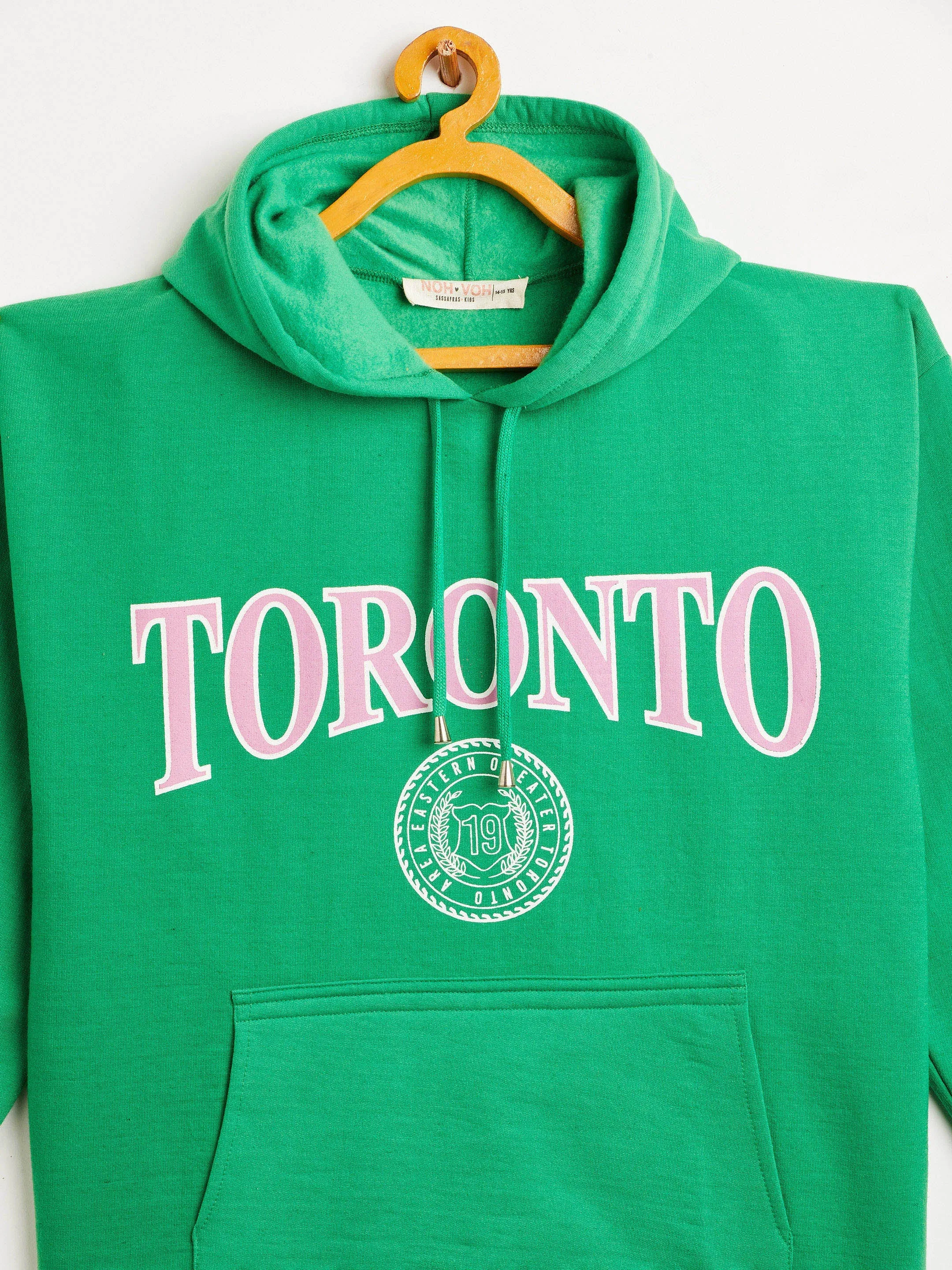 Girls Green TORONTO Oversized Sweatshirt With Track Pants