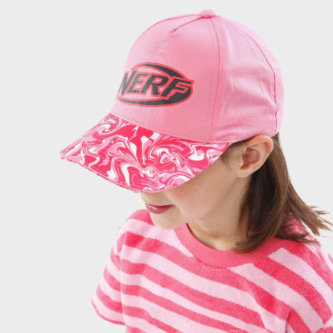 Girls Nerf Camouflage Cap