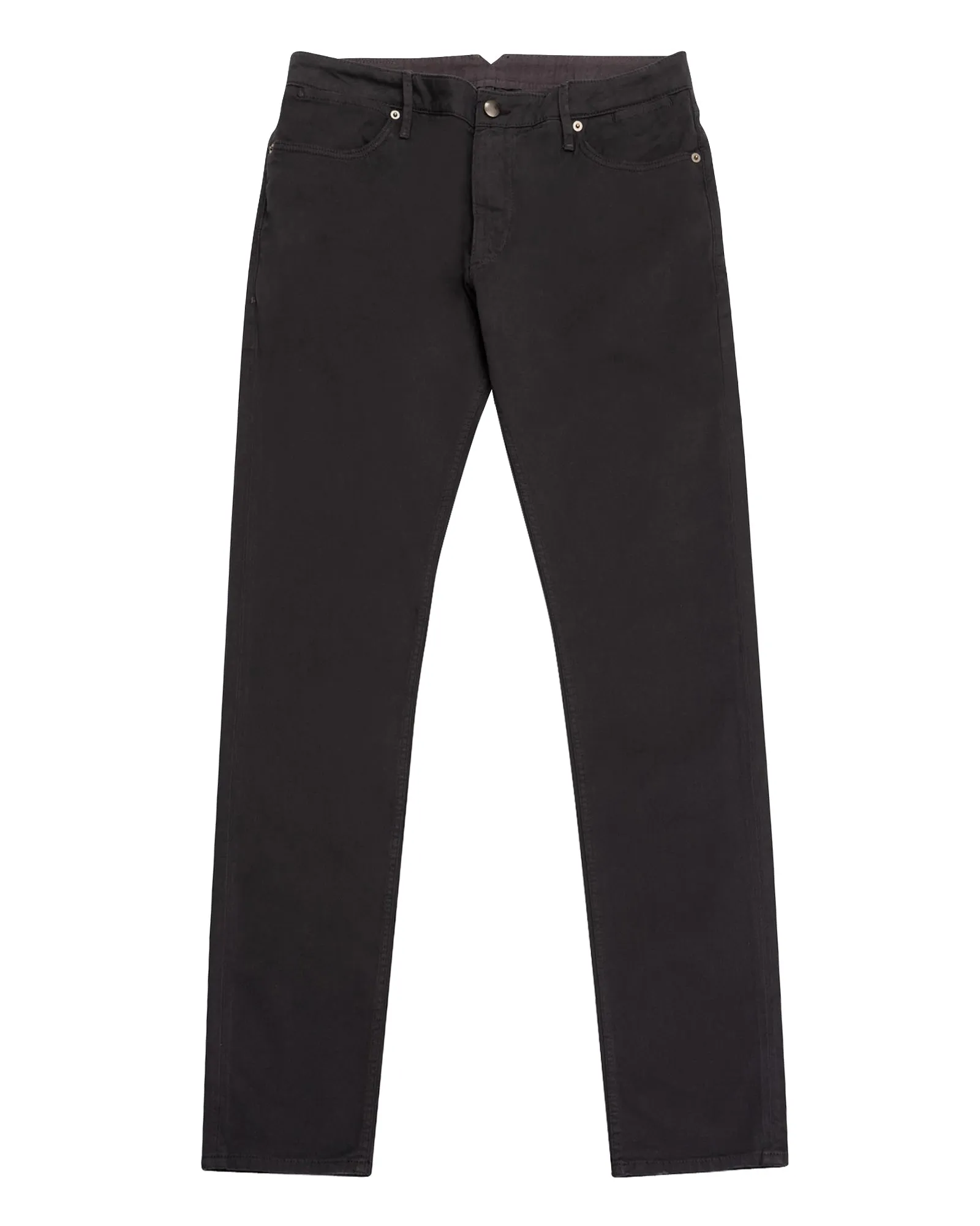 Graphite Broken Twill Five Pocket Pant