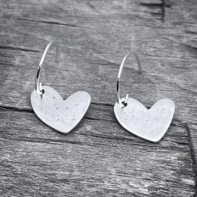 Heart Drop 2 Earrings