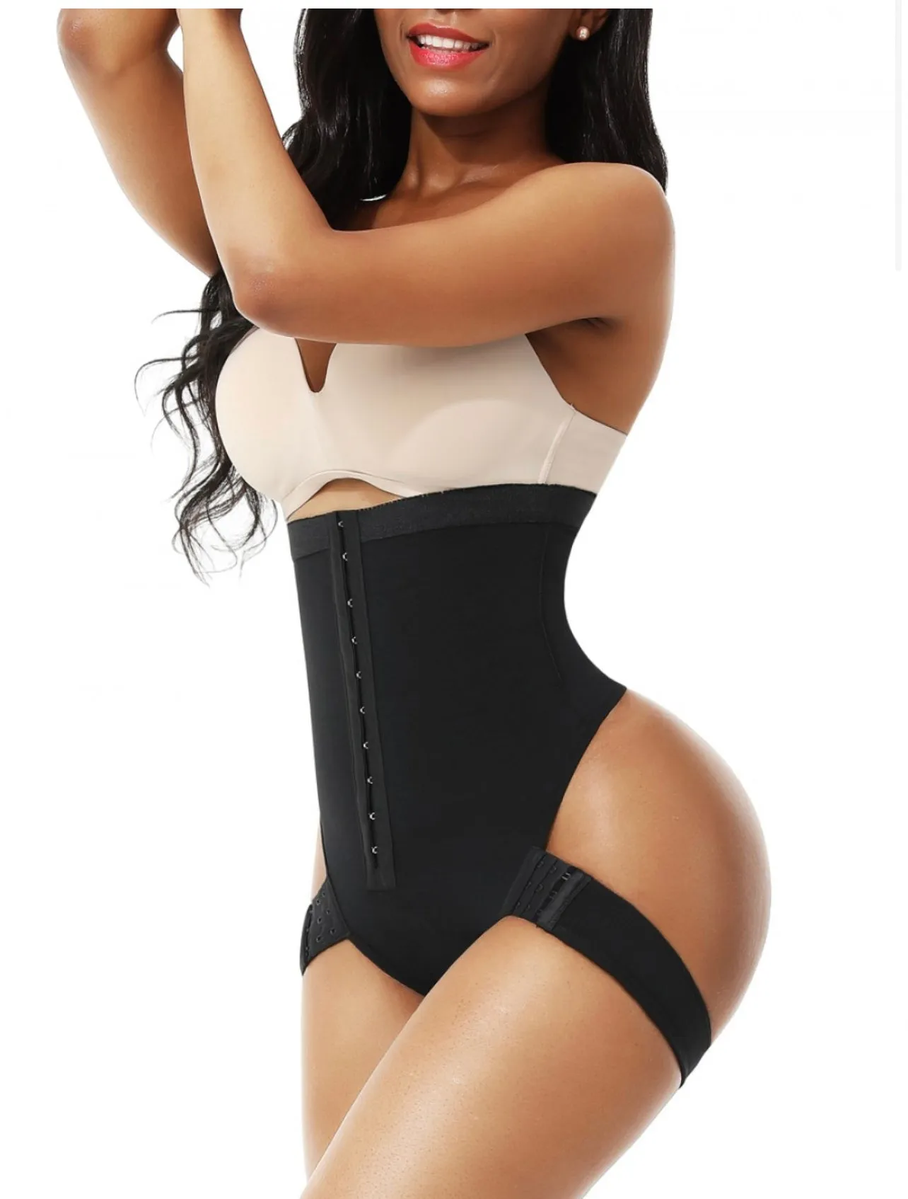 High Waist Butt Lift with Wide Straps