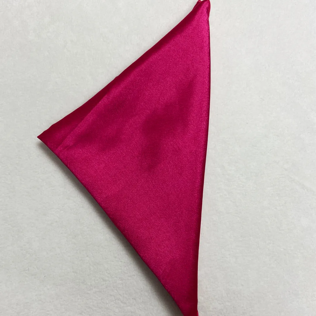 Hot Pink Satin Napkin