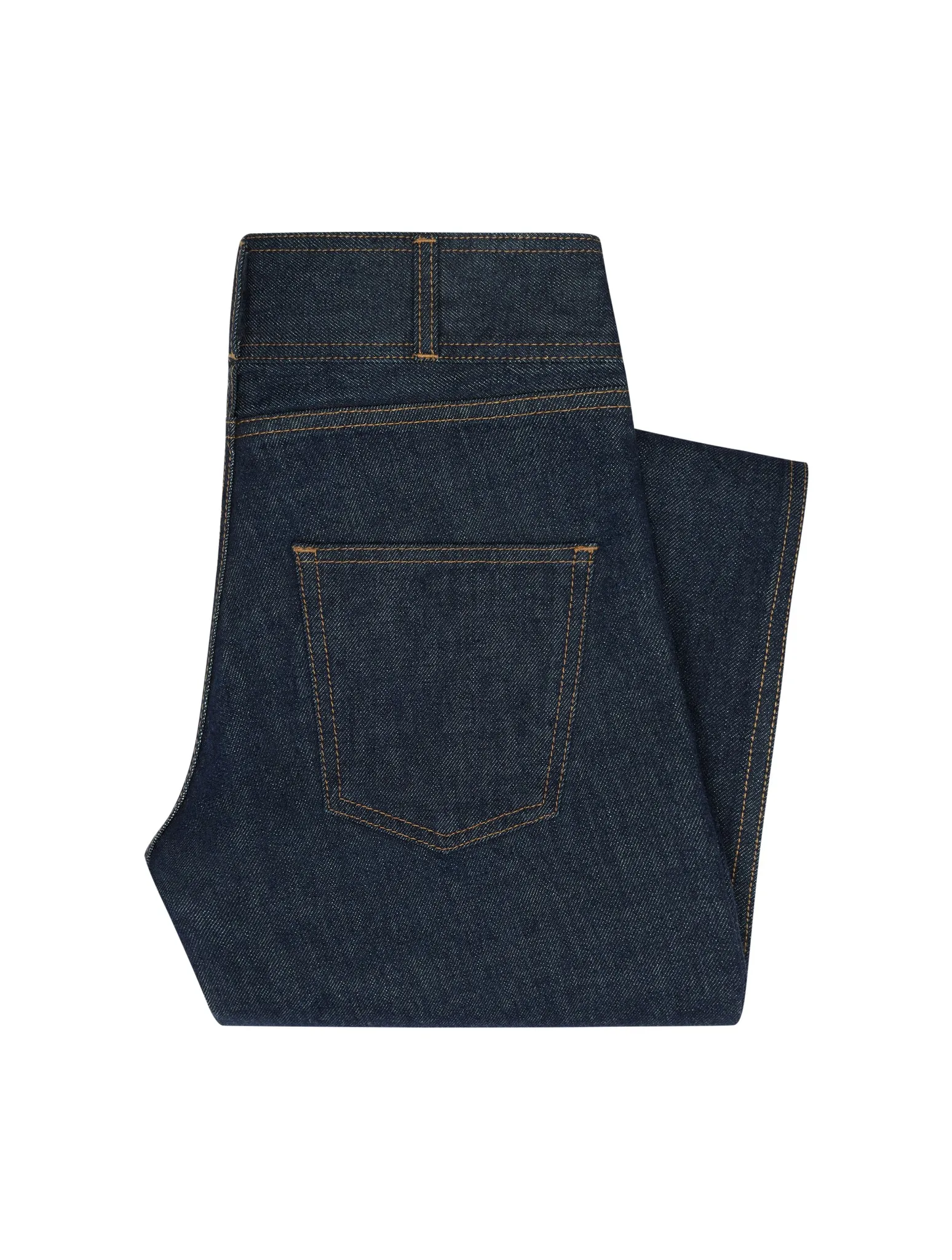 JANE FLARE JEANS IN INDIGO WASH RINSED DENIM