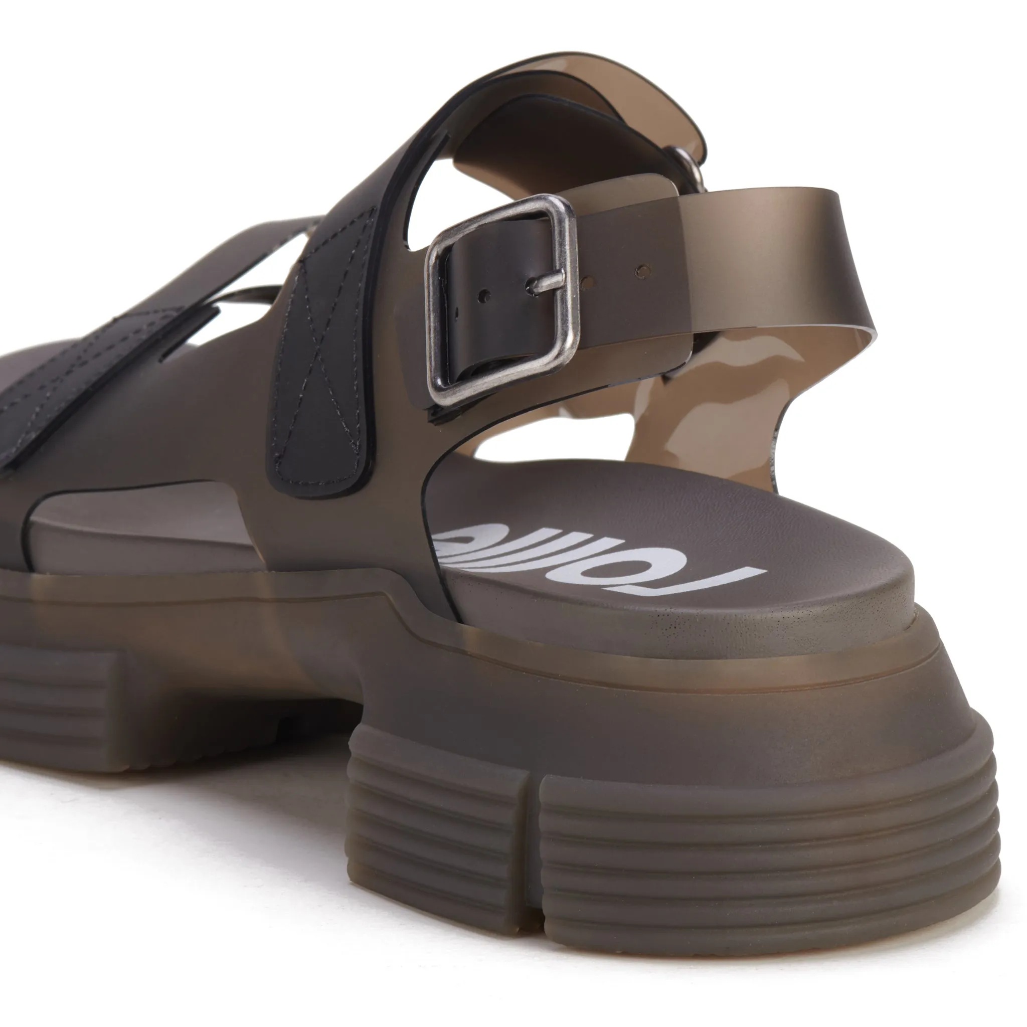 Jelly Sandal Clear Grey