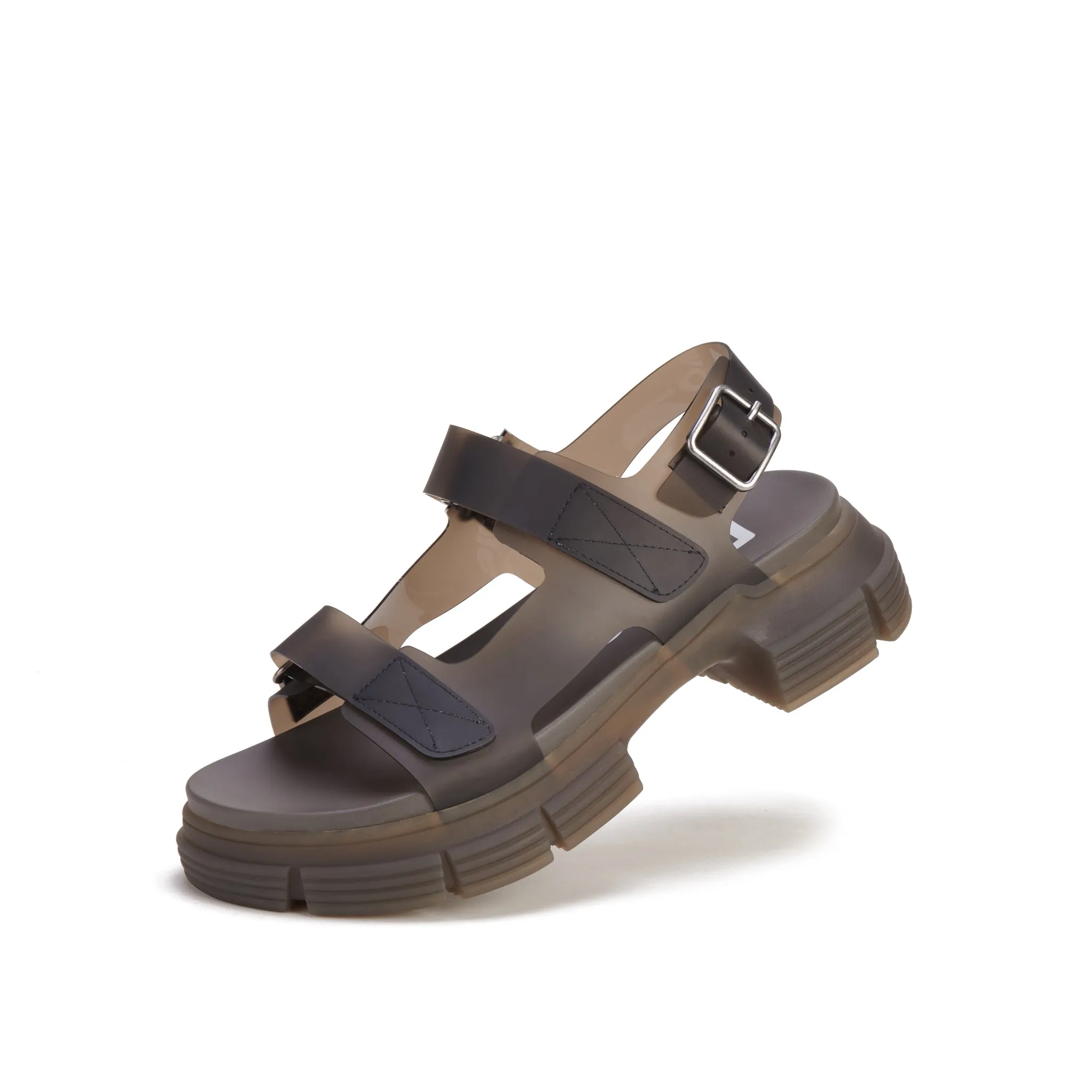 Jelly Sandal Clear Grey