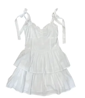 Katie J *JUNIOR* Mason Dress WHITE