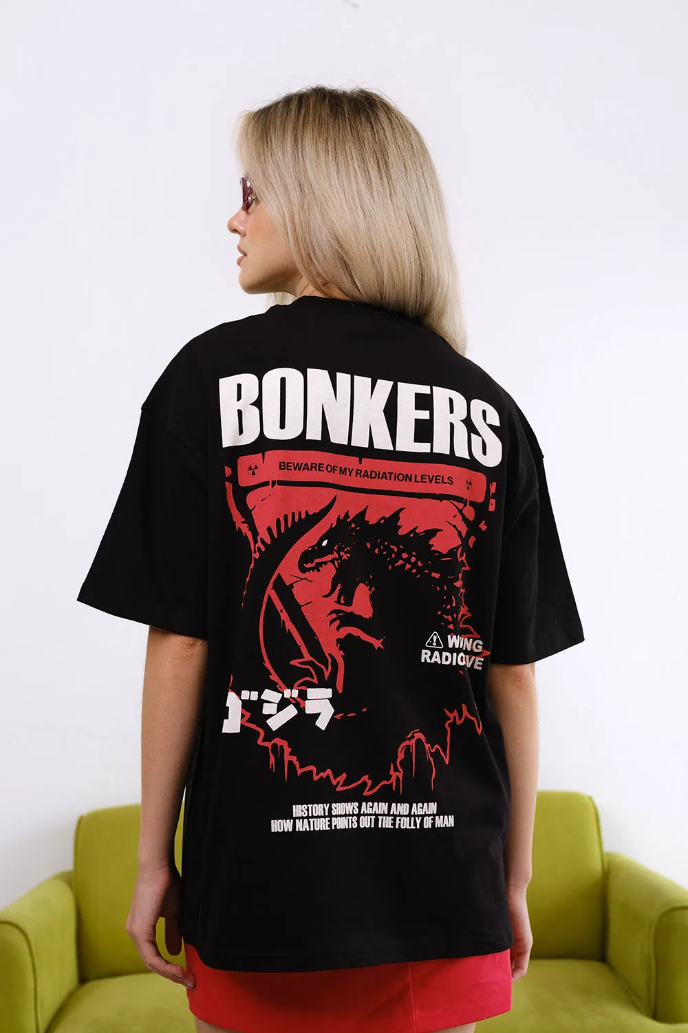 King Of The Monsters Oversized T-shirt