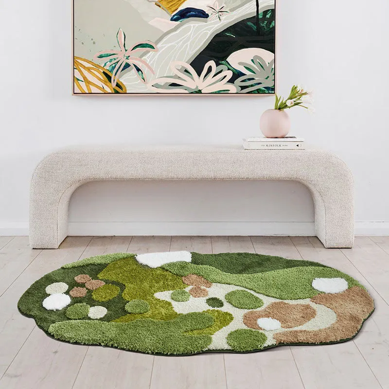 Lakeside Park Moss Carpet Rug