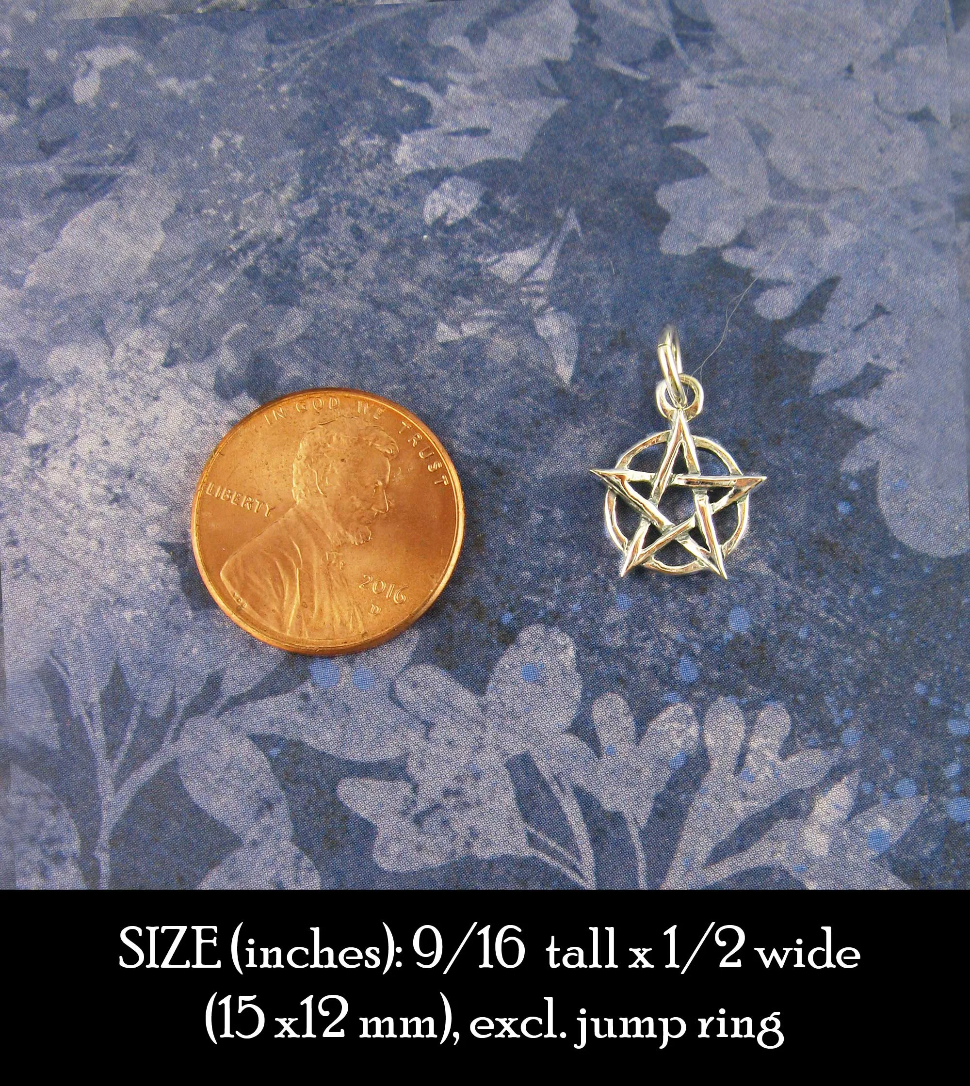 Little Pentacle Charm, Handmade