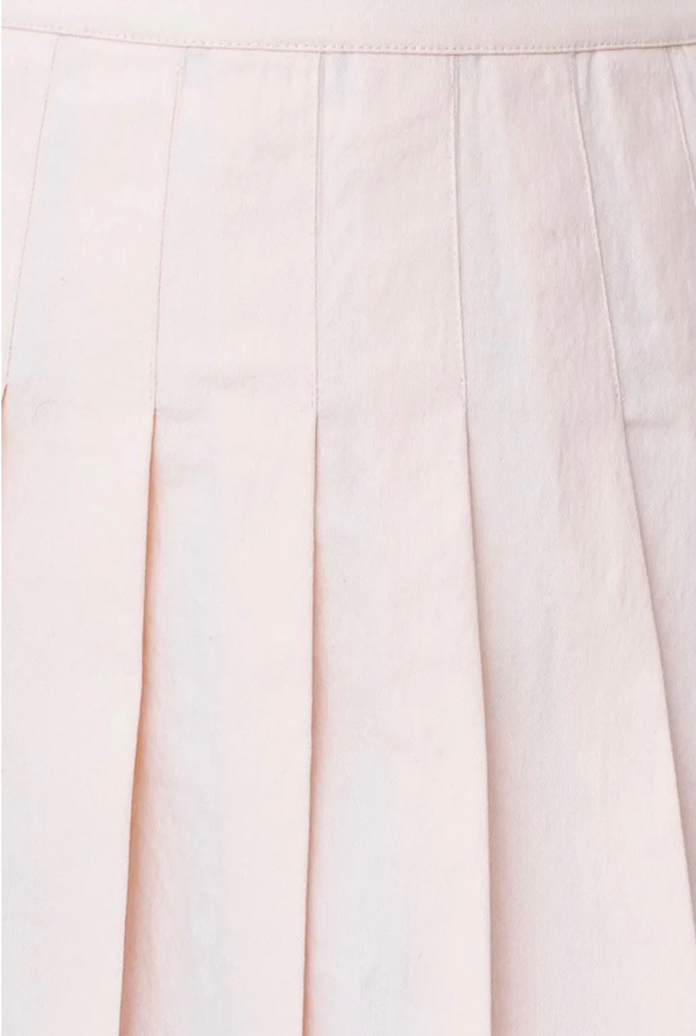 Lolita Mini Pleated Skirt - Baby Pink