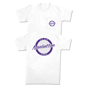 Manhattan, Kansas Circle Logo Pocket Tee