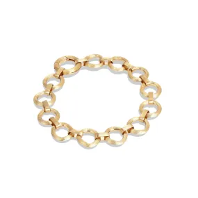 Marco Bicego Jaipur Collection 18K Yellow Gold Flat Link Bracelet BB2609 Y