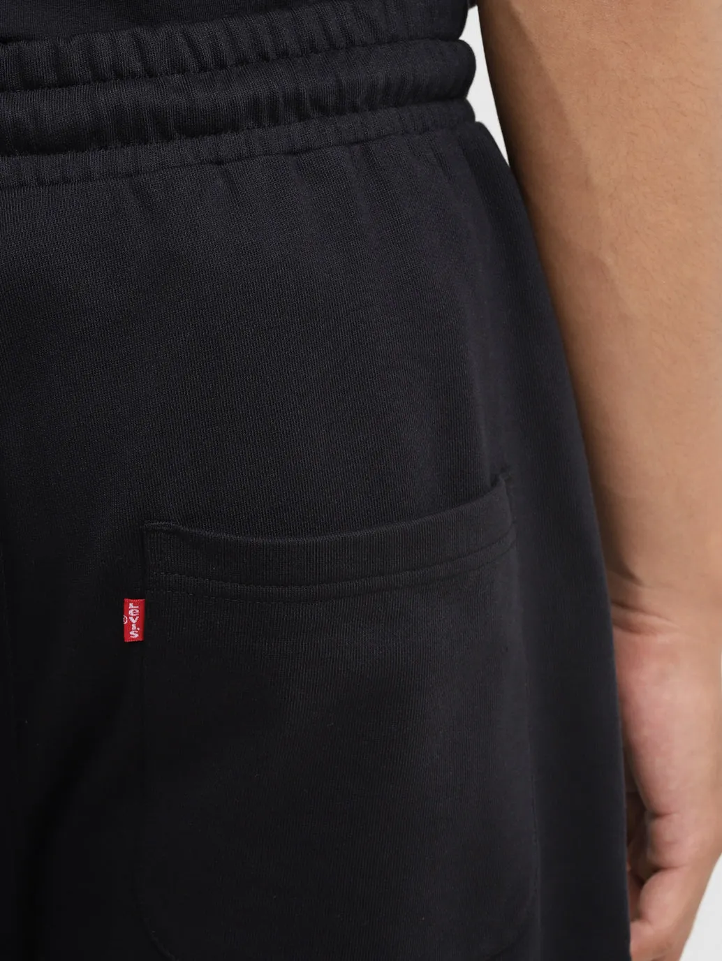 Men's Black Regular Fit Shorts