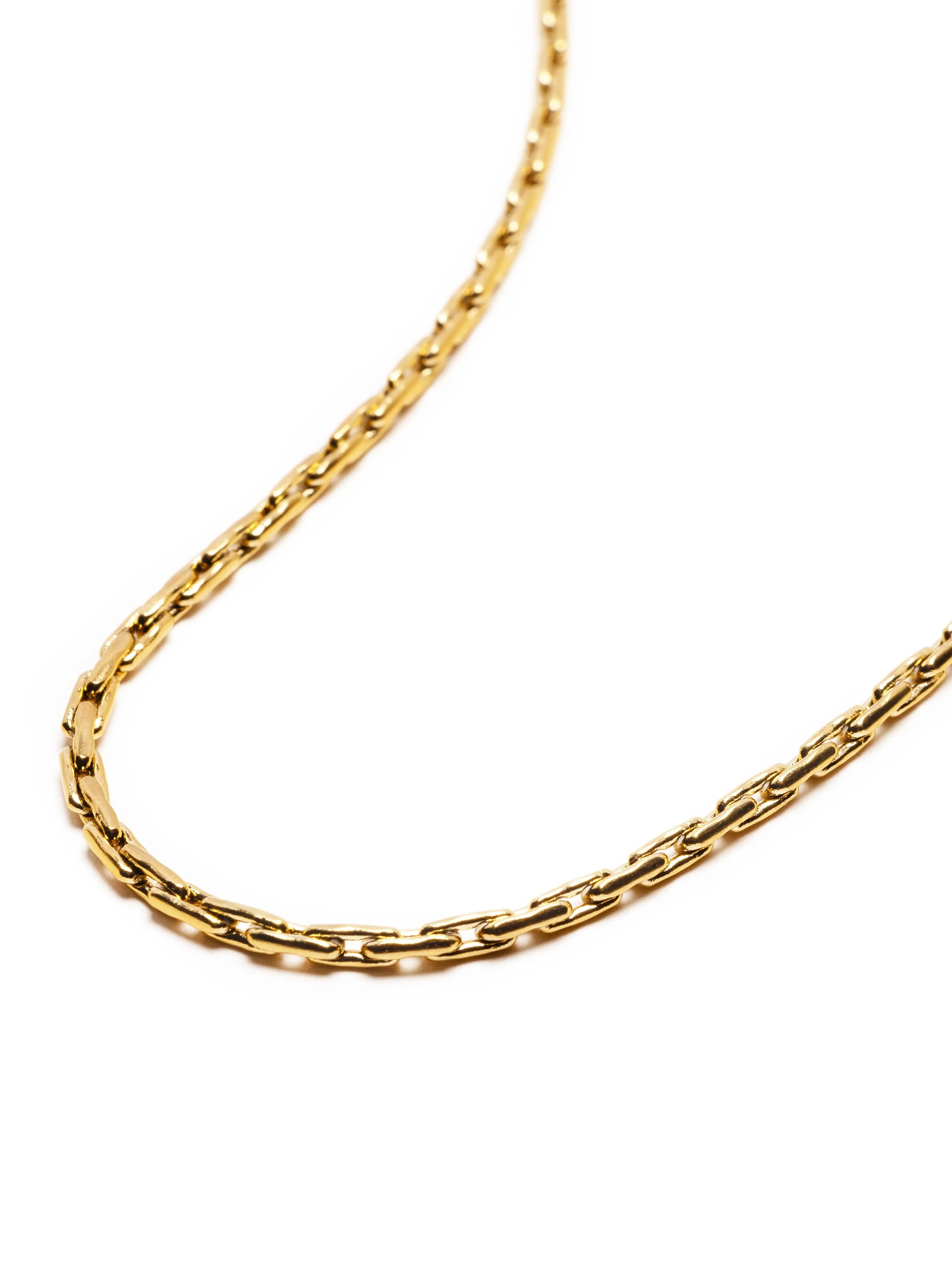 Men's Gold Paperclip Chain