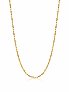 Men's Gold Paperclip Chain