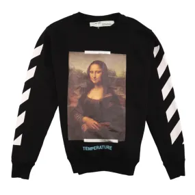 Men's Mona Lisa Sweatshirt Black Size S