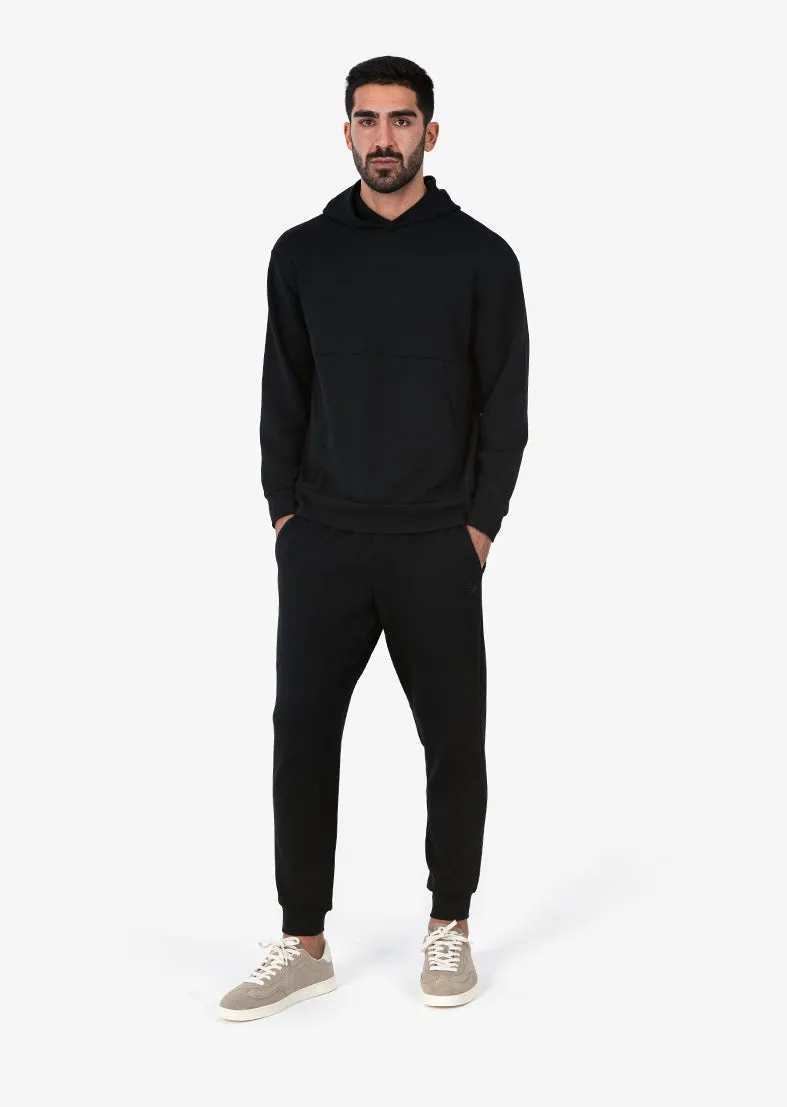 Mens Premium Sweat Hoodie Black