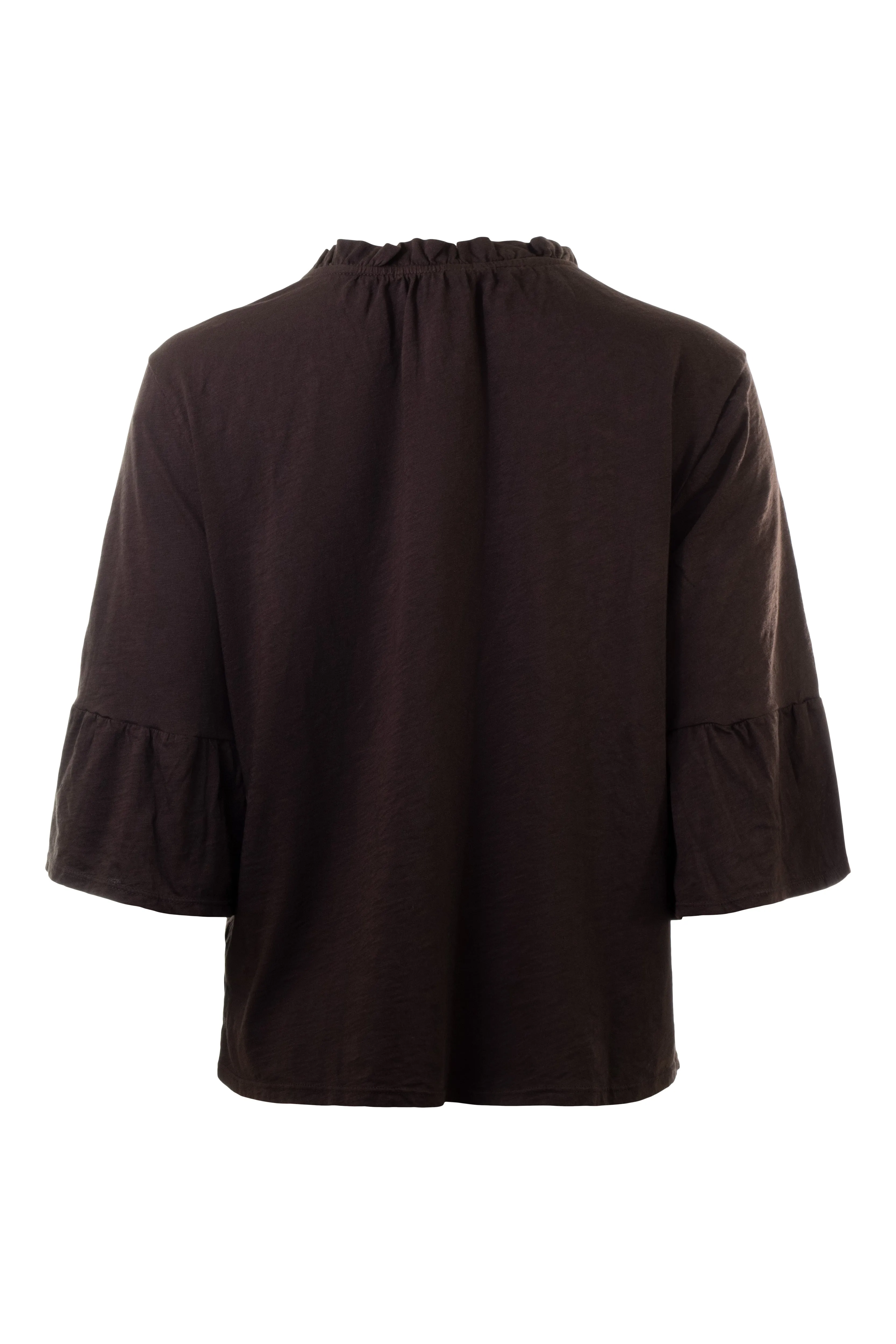 Michael Stars Nia Flutter Sleeve Top in Java