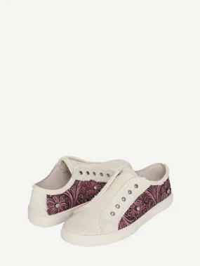 Montana West Floral Canvas Shoes