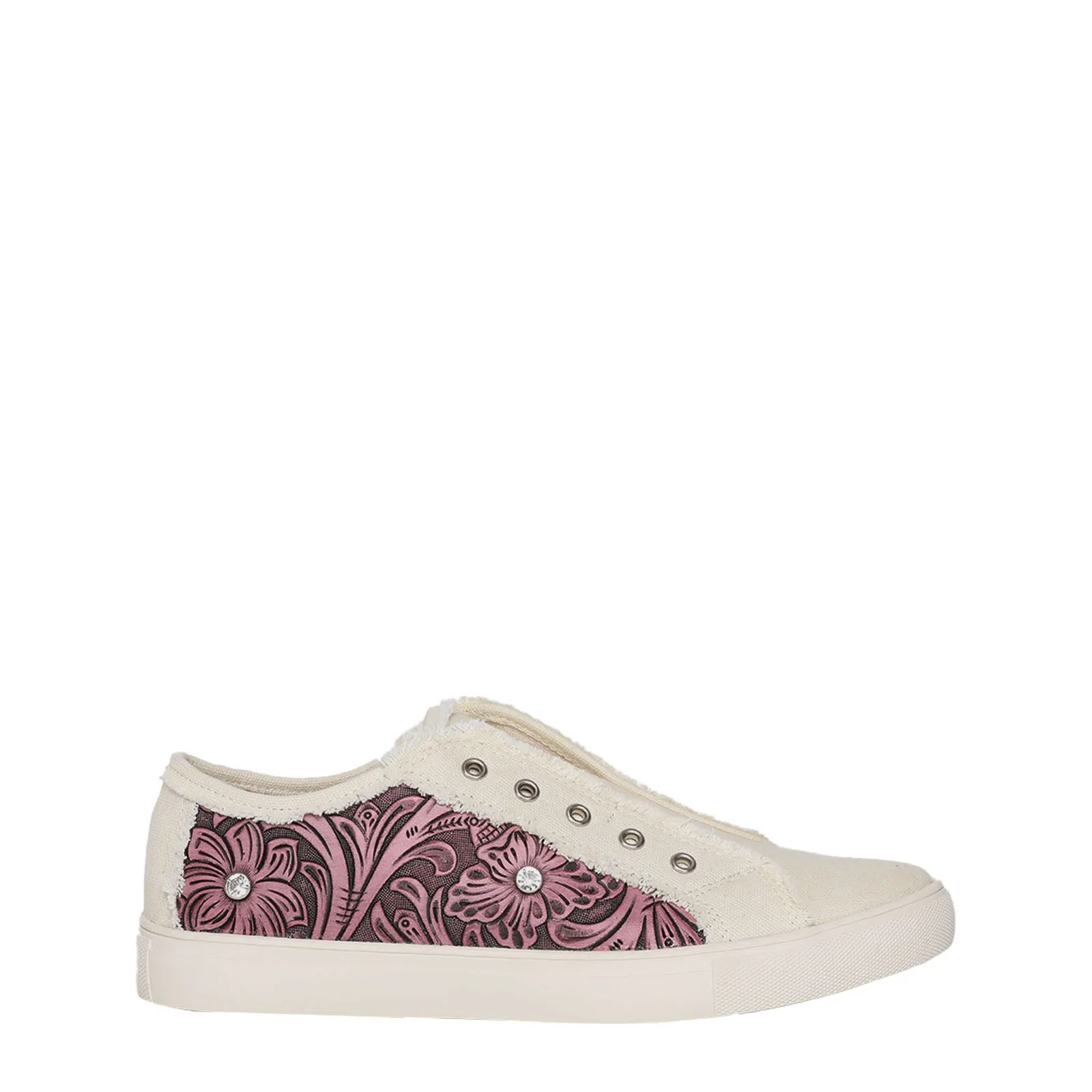 Montana West Floral Canvas Shoes