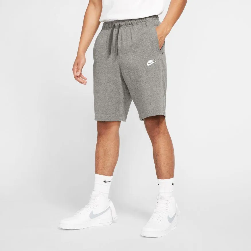 NIKE MEN'S SPORTSWEAR CLUB FLEECE GREY SHORTS