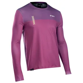 Northwave MTB Xtrail 2 Jersey Long Sleeve Jersey - Plum