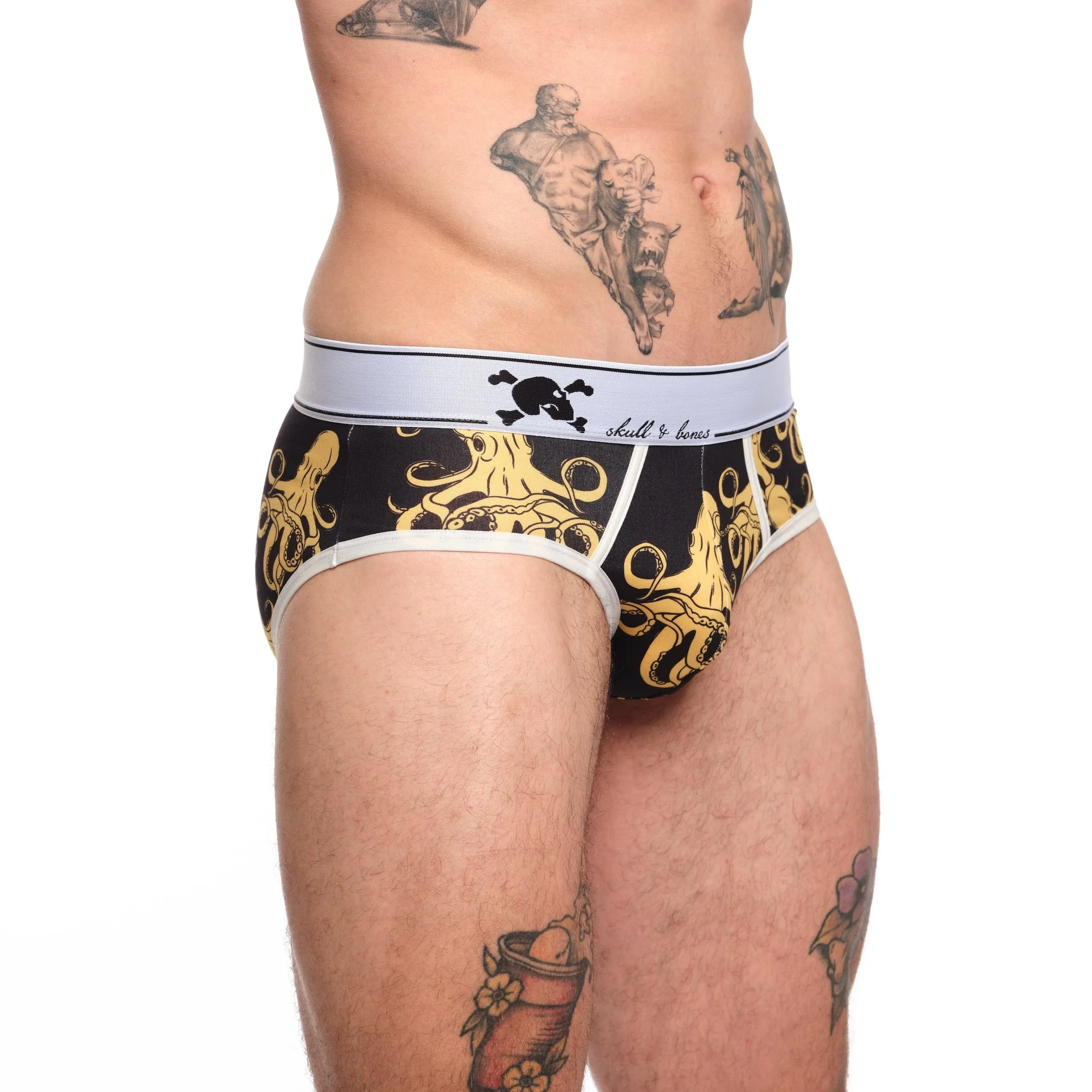 Octopus Black Brief