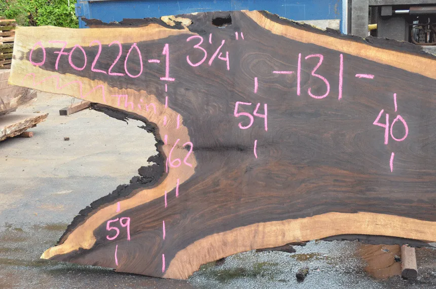 Oregon Black Walnut Slab 070220-01