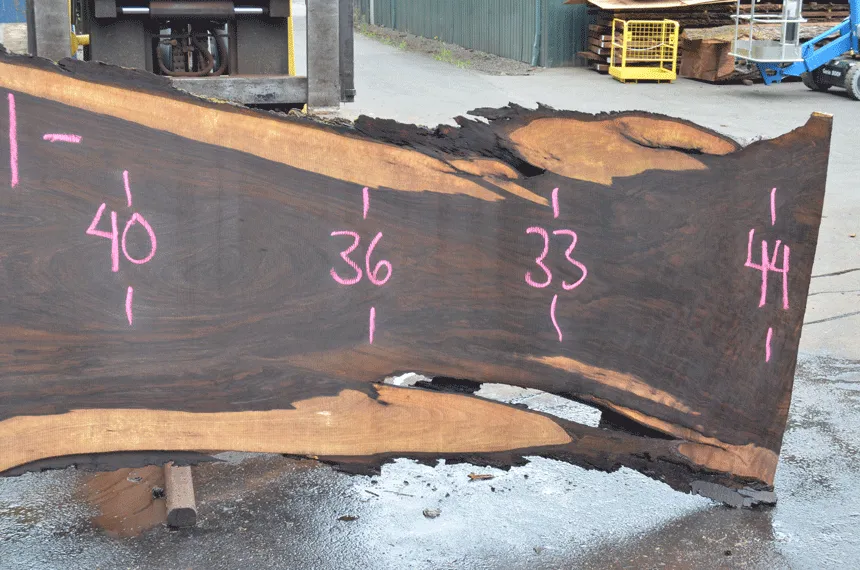 Oregon Black Walnut Slab 070220-01