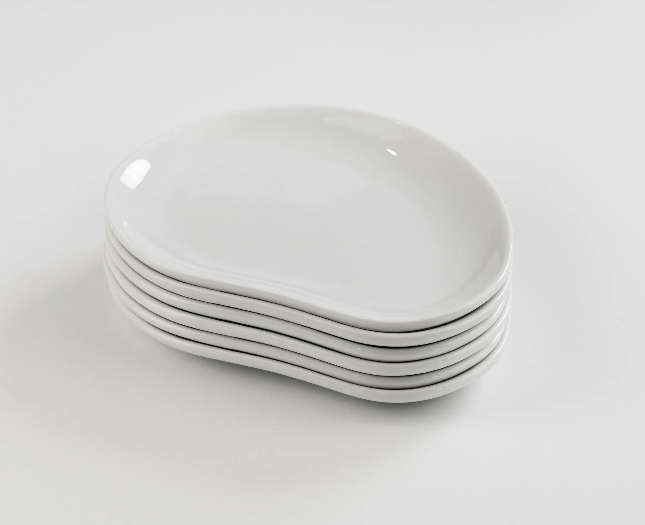 Organic Design Appetizer Plates - Set of 6