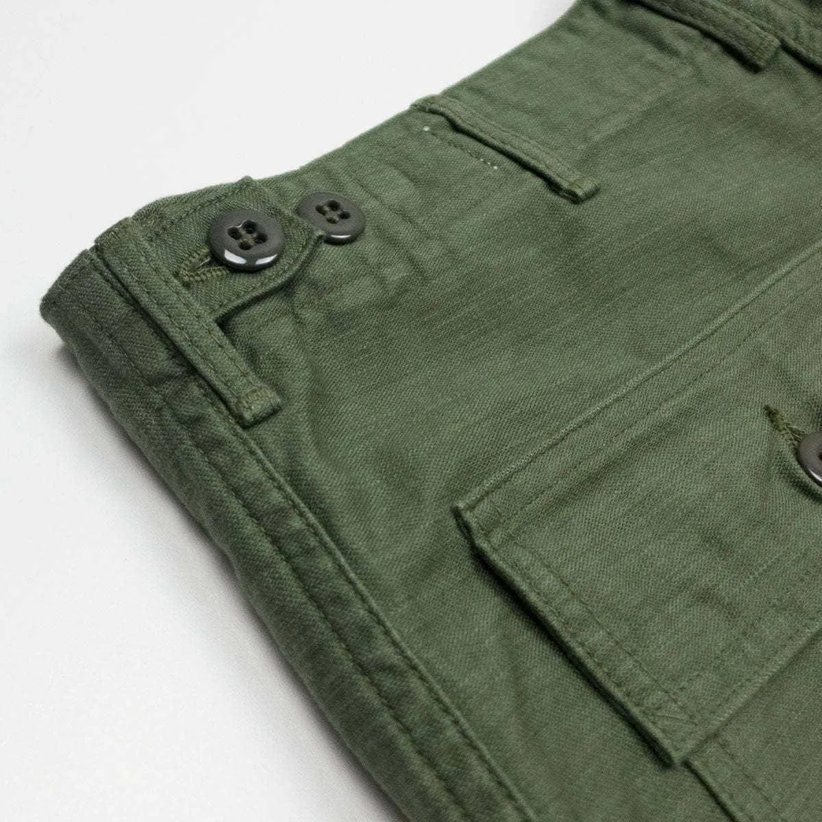 orSlow - (01-7002-16) US Army Fatigue Shorts - Green