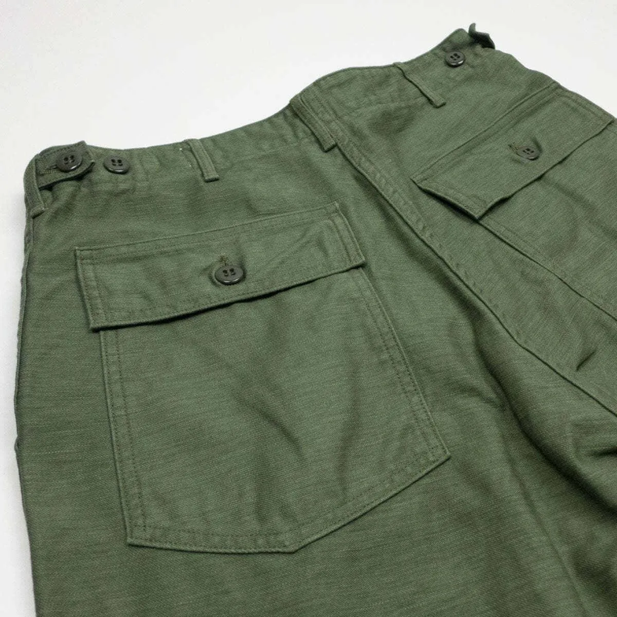 orSlow - (01-7002-16) US Army Fatigue Shorts - Green