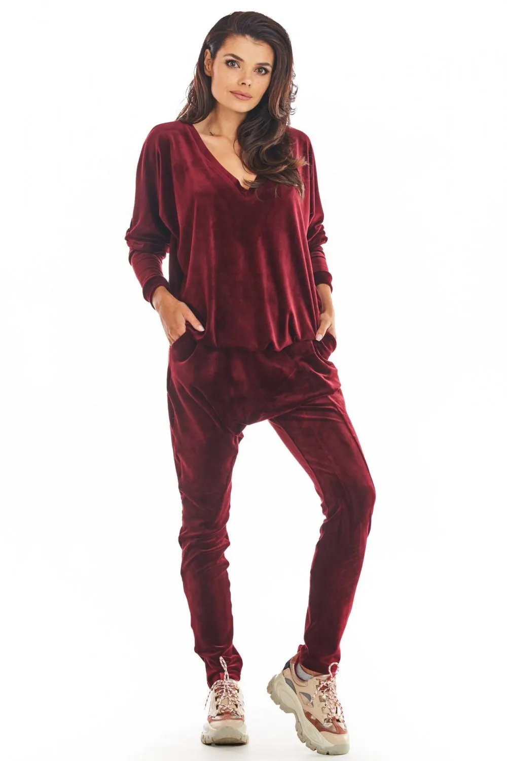 Pantaloni da donna model 149778 awama