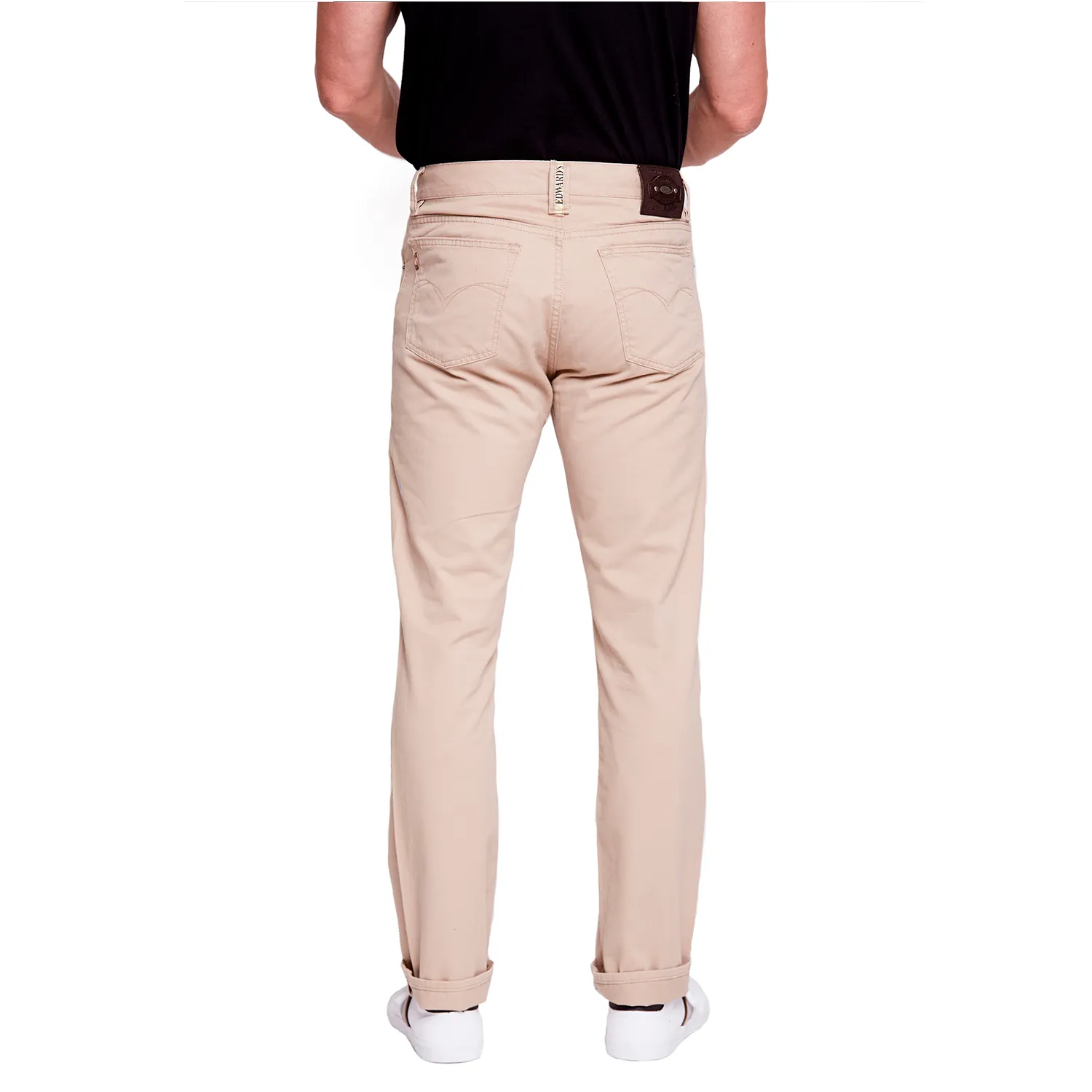 PANTALÓN DE GABARDINA CLASSIC KHAKI PARA HOMBRE