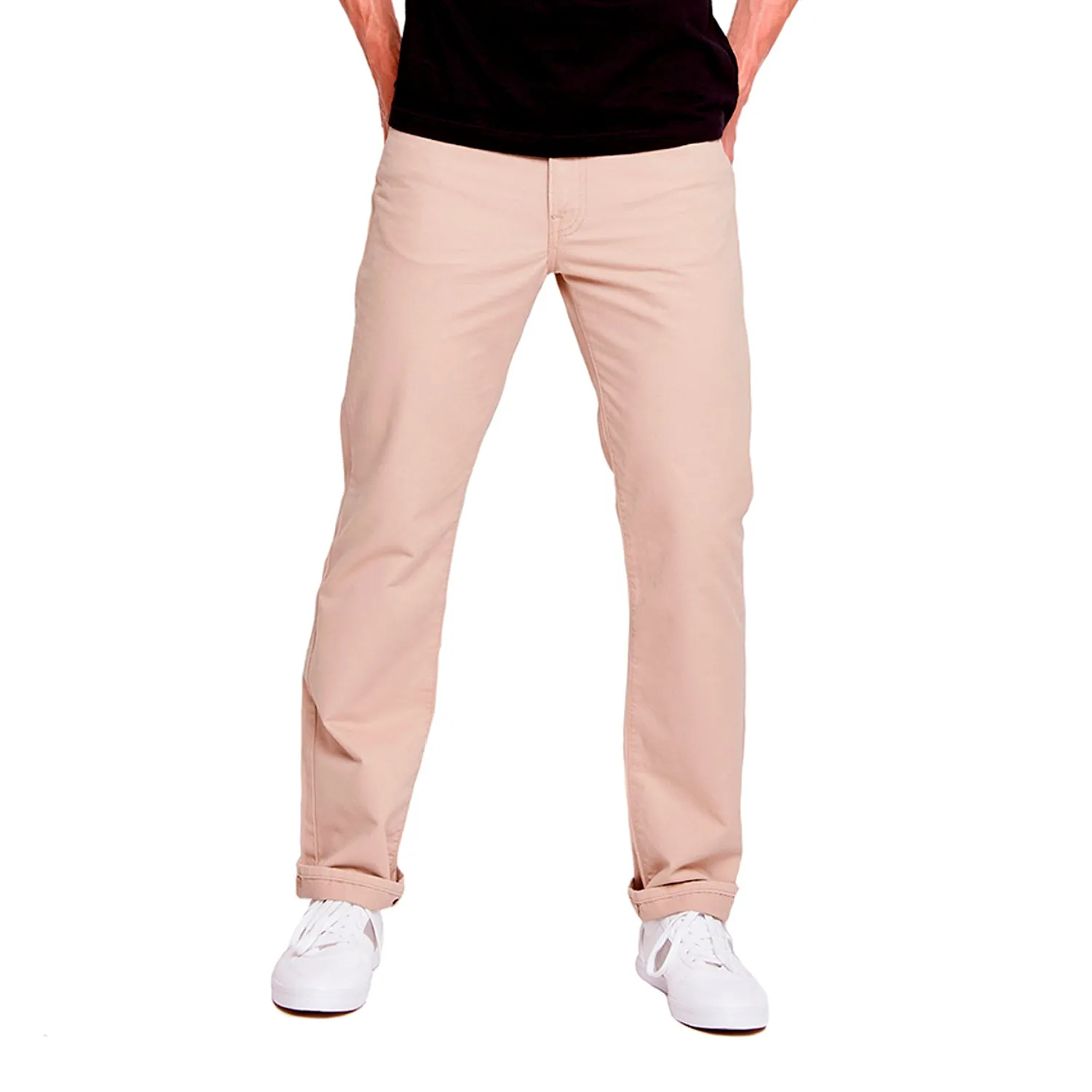 PANTALÓN DE GABARDINA CLASSIC KHAKI PARA HOMBRE