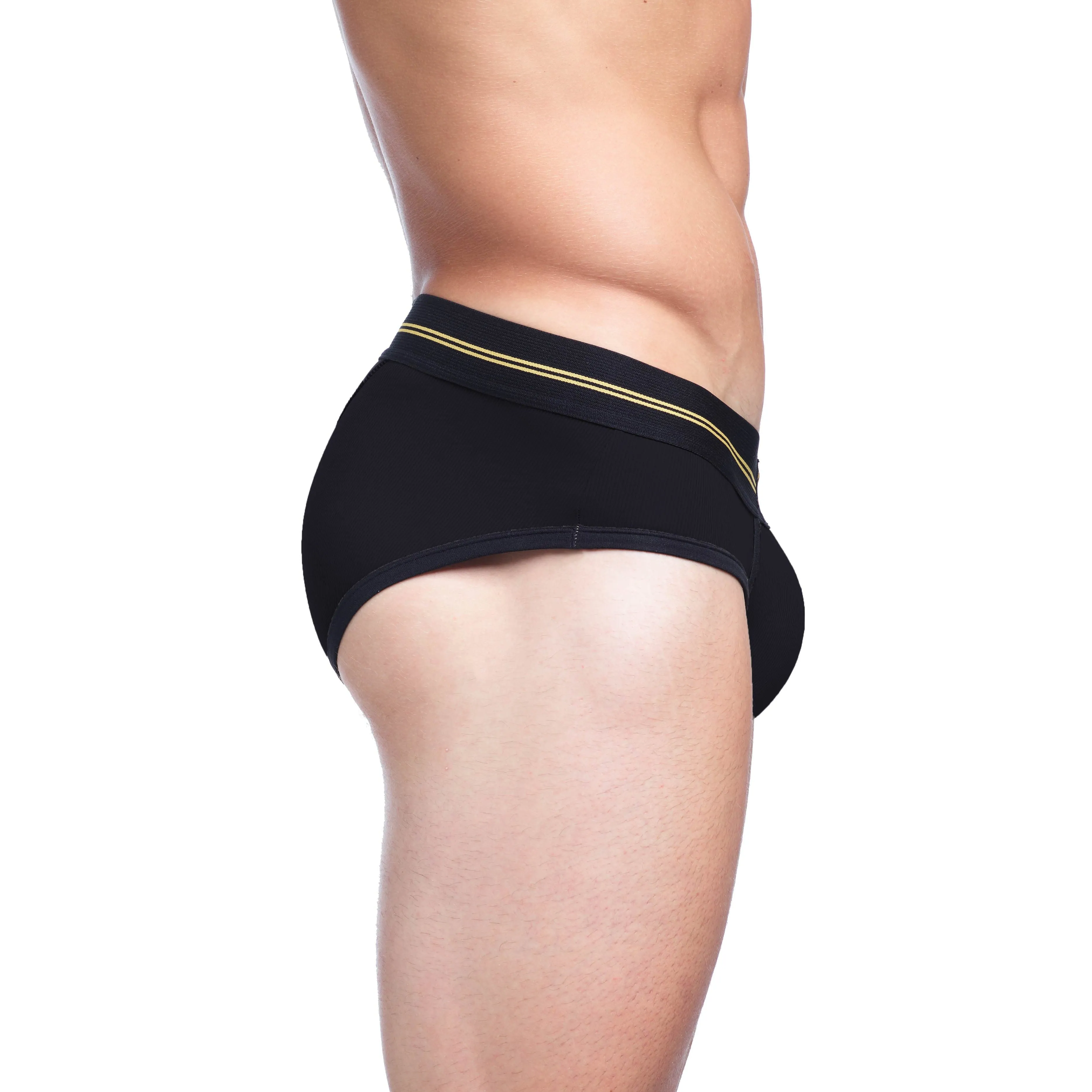 Performance Rib Brief Black