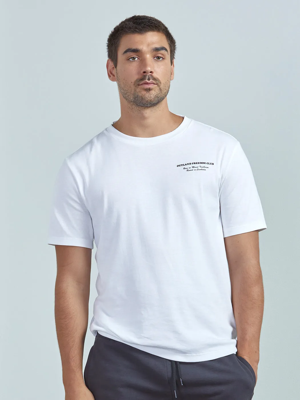 Placement Freedom Tee - White