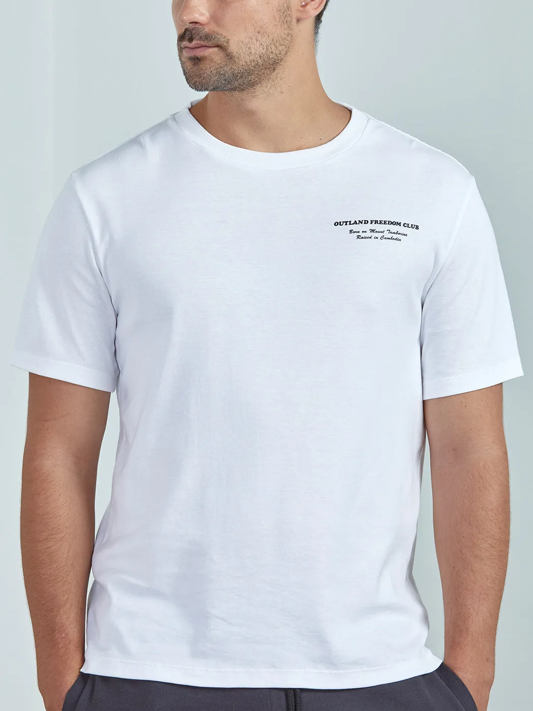 Placement Freedom Tee - White