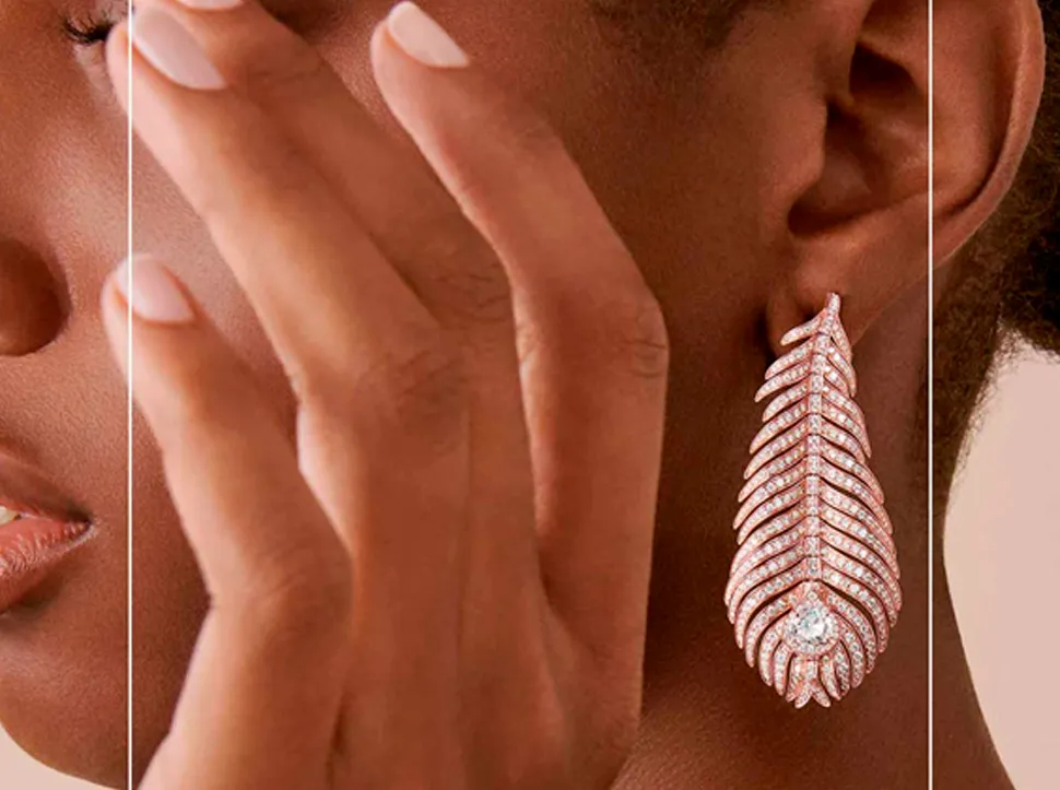 Plume de Paon Earrings