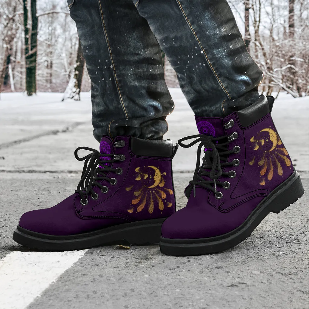 Purple Dreamcatcher All Season Boots