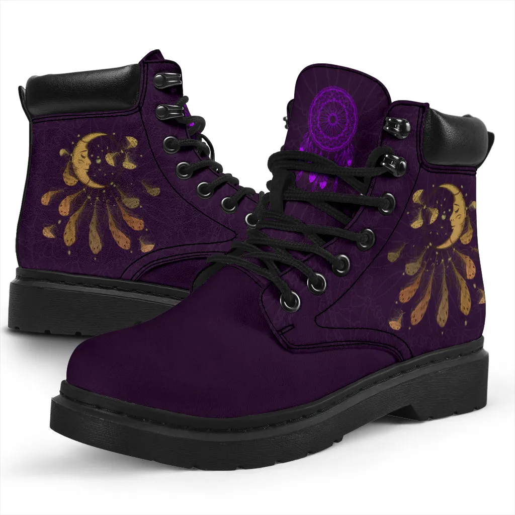 Purple Dreamcatcher All Season Boots