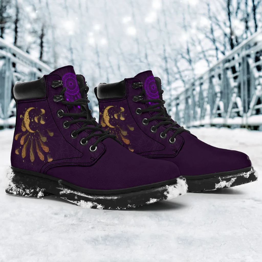 Purple Dreamcatcher All Season Boots