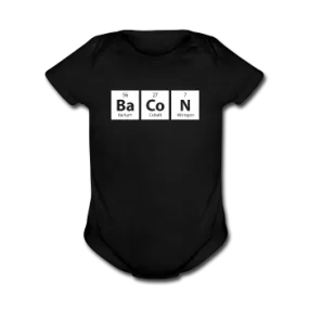 "BaCoN" - Baby Short Sleeve One Piece