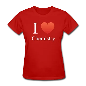 "I ♥ Chemistry" (white) - Women's T-Shirt