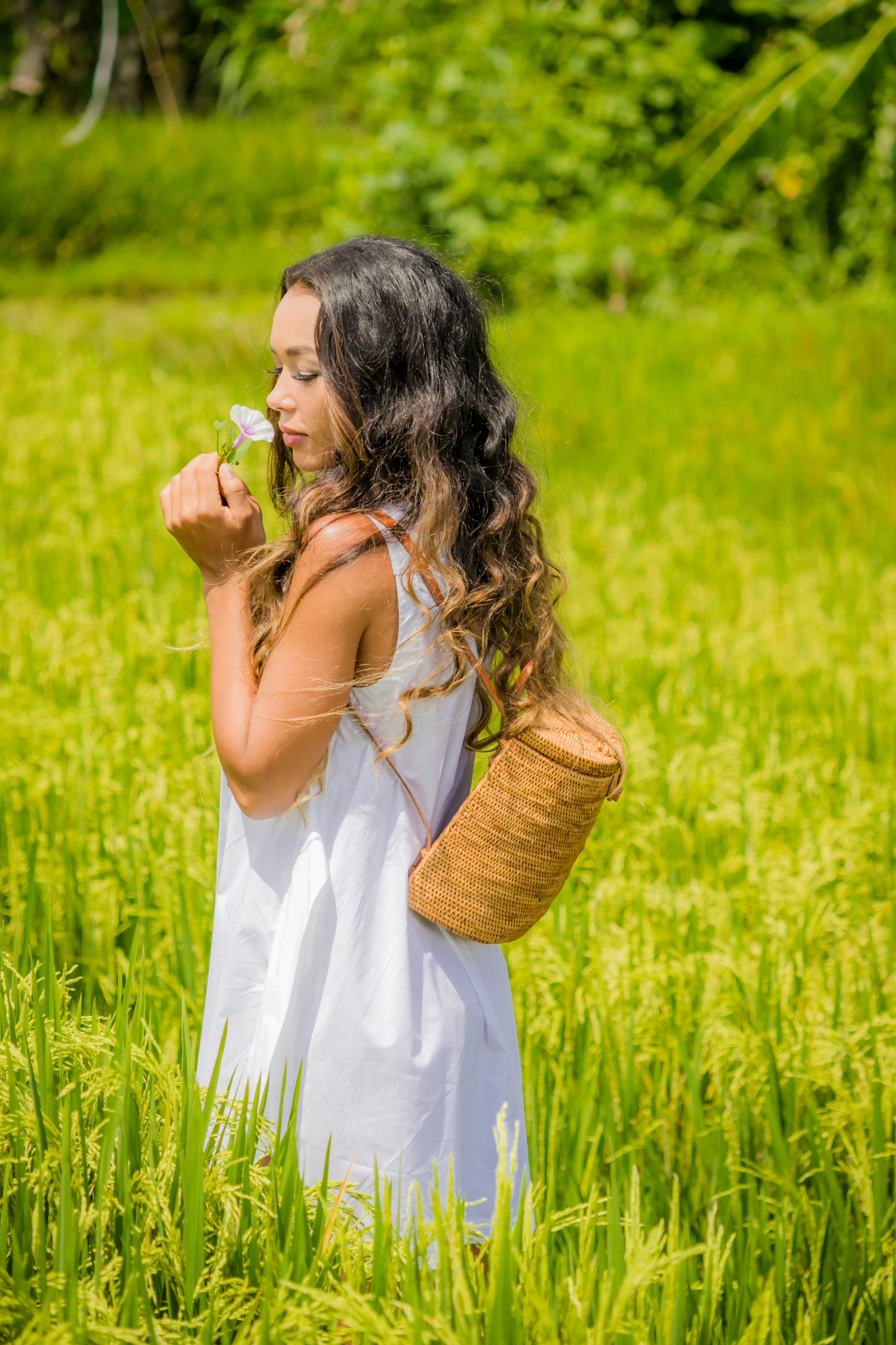 Rattan Bali Backpack