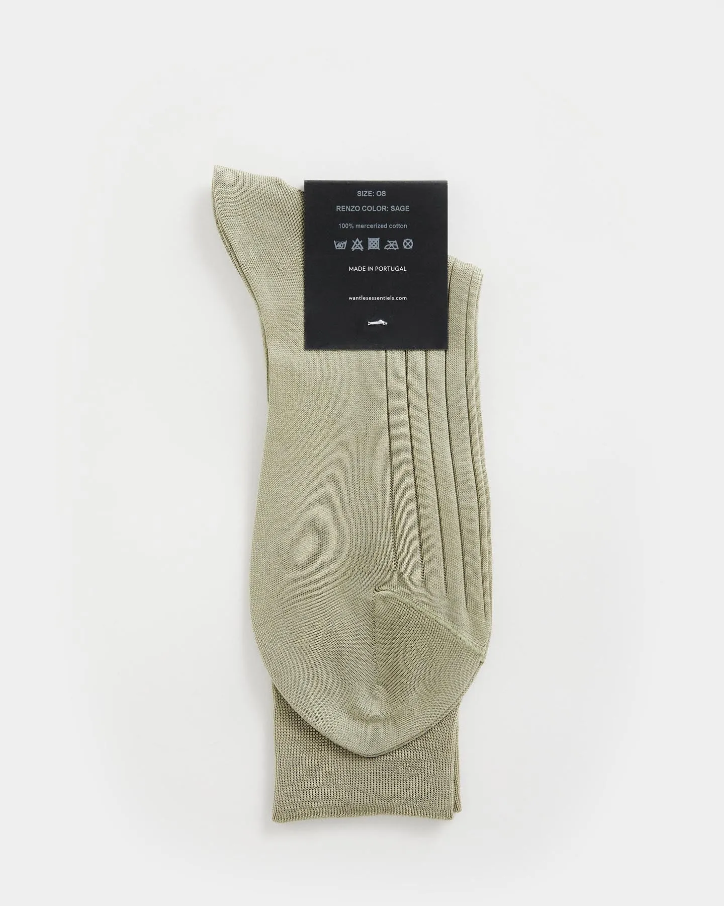 Renzo Mercerized Cotton Long Socks